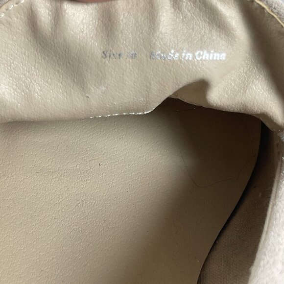 Dolce Vita Women's‎ Ivory Suede Elias Slip On Lug Sole Loafers Shoe Size 10-NEW - Picture 8 of 8